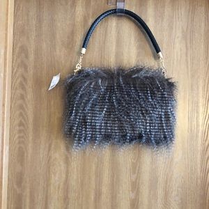 Faux Fur Clutch/Handbag